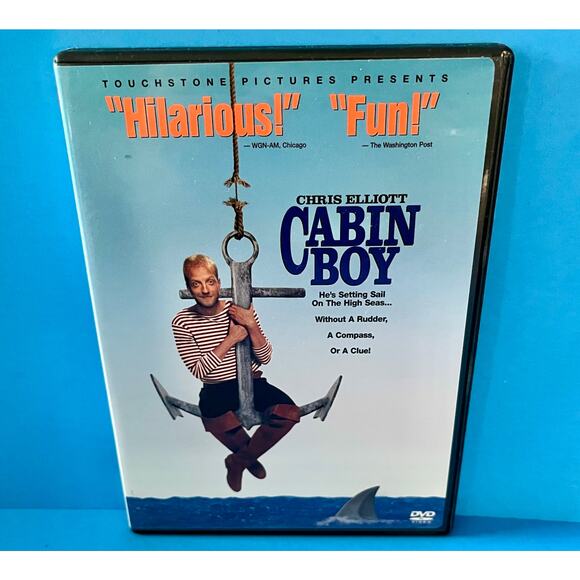 Cabin Boy DVD (1994) Chris Elliott Comedy Touchstone Widescreen | Rare Classic - Picture 1 of 6